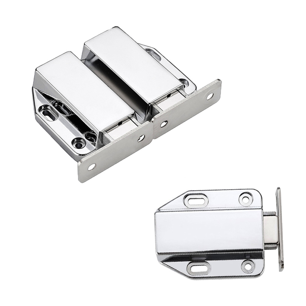 Furniture Hardware Latch - キャビネット磁気キャッチ磁気プッシュオープンラッチヘビーデューティコンタクトラッチ食器棚、引き出し家具ハードウェア 1 個