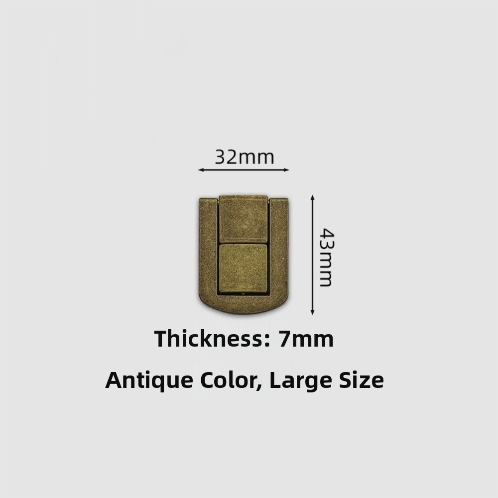 Furniture Hardware Material - 合金製ボックス用留め金、金属製装飾デザイン家具用金具、小型引き出し用留め金、ギフトボックス用