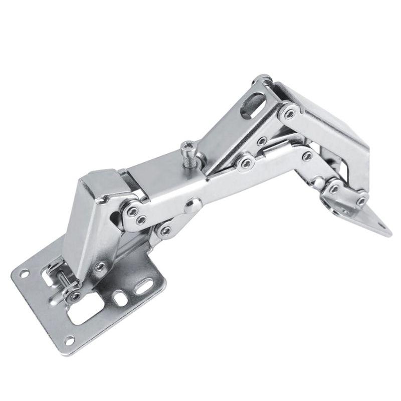 Soft Close Hinge - キッチンキャビネットコーナードアヒンジ穴あけ不要金属ソフトクローズヒンジ170度隠し食器棚ヒンジ交換