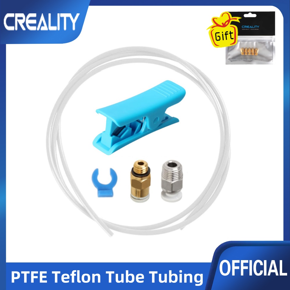Creality Printer Ender 3 V3 - Creality-PTFEチューブアクセサリーキット,1 m/2m耐熱フィラメント,3Dプリンター用,k1 max/k1C/ender 3 v3