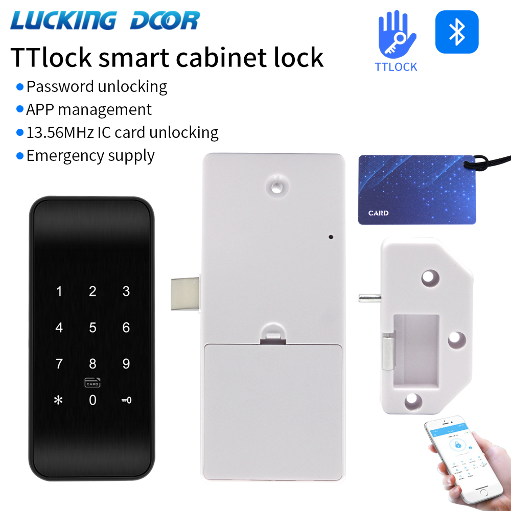 Furniture Hardware Latch - 指紋付き引き出しロック,rfid家具ロック,bleキャビネットロッカー,USB充電アプリケーション,スパ,スイミングプール,ジム,ttlock,13.56mhz