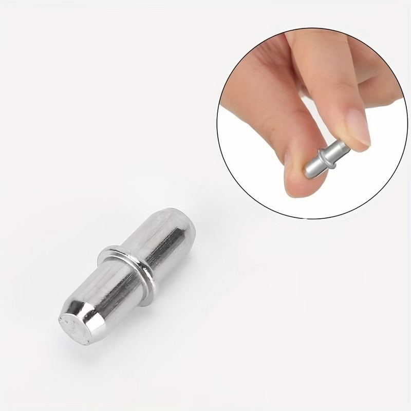 Furniture Hardware Material - 87個の鉄製棚受けピン、ワードローブの棚支持や家庭用家具の金具に最適