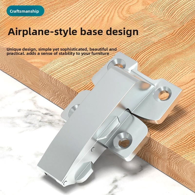 Furniture Hardware Material - オーバーヘッドドア折りたたみ式亜鉛合金素材弾性ヒンジ、キャビネット航空機用ヒンジ、従来の金具、キャビネットアクセサリー