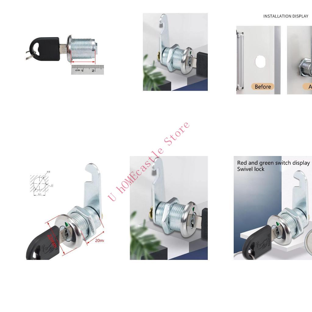 63HF 2セット引き出しカムロックセキュリティキャビネット - Furniture Hardware Latch のレビューと価格