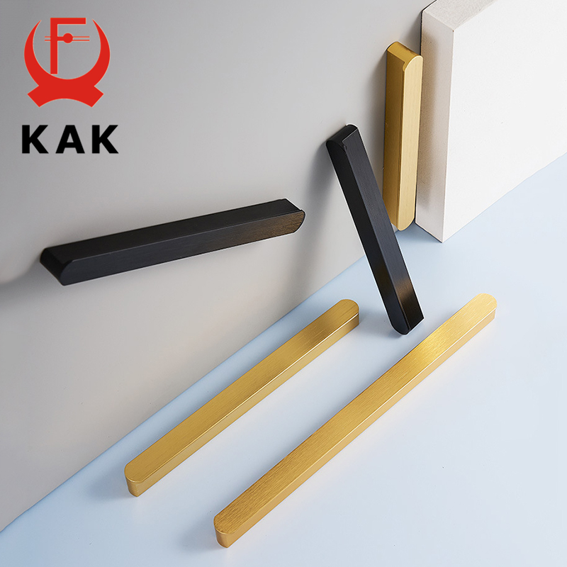 KAK アメリカンスタイル黒キャビネットハンドルアルミ合金キ - Furniture Hardware Black のレビューと価格