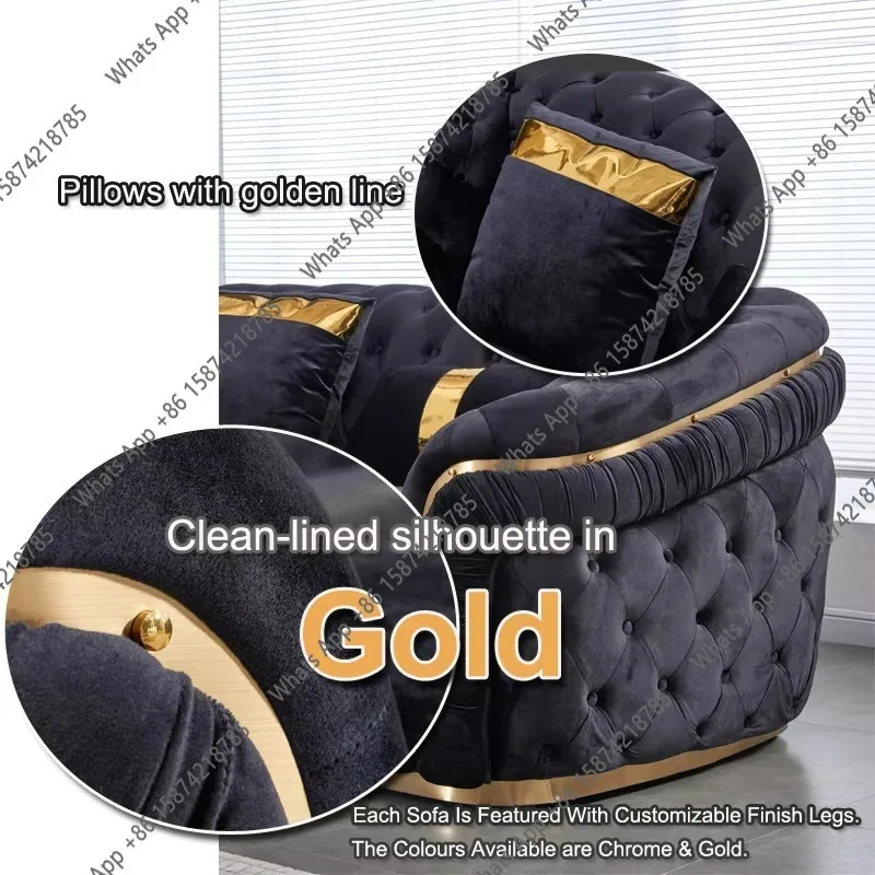 J C プラッシュベルベットソファとラブシートコーナー家具、 - Furniture Leg Set のレビューと価格