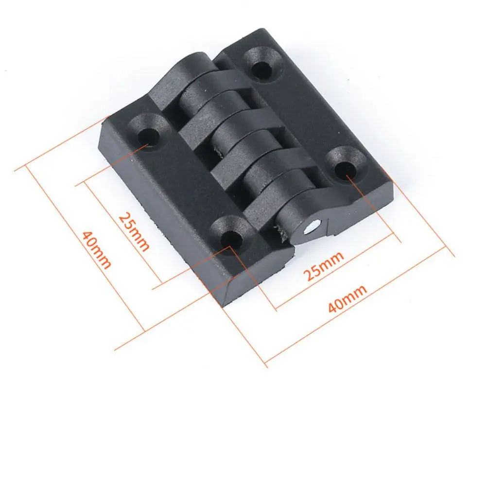 プロ仕様の黒色ABS樹脂製ドアヒンジ、耐久性と耐摩耗性に優れ - Furniture Hardware Black のレビューと価格