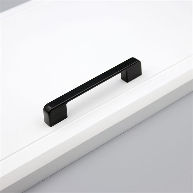 KK&FING アメリカンスタイルブラックアルミニウムキャビ - Furniture Hardware Black のレビューと価格