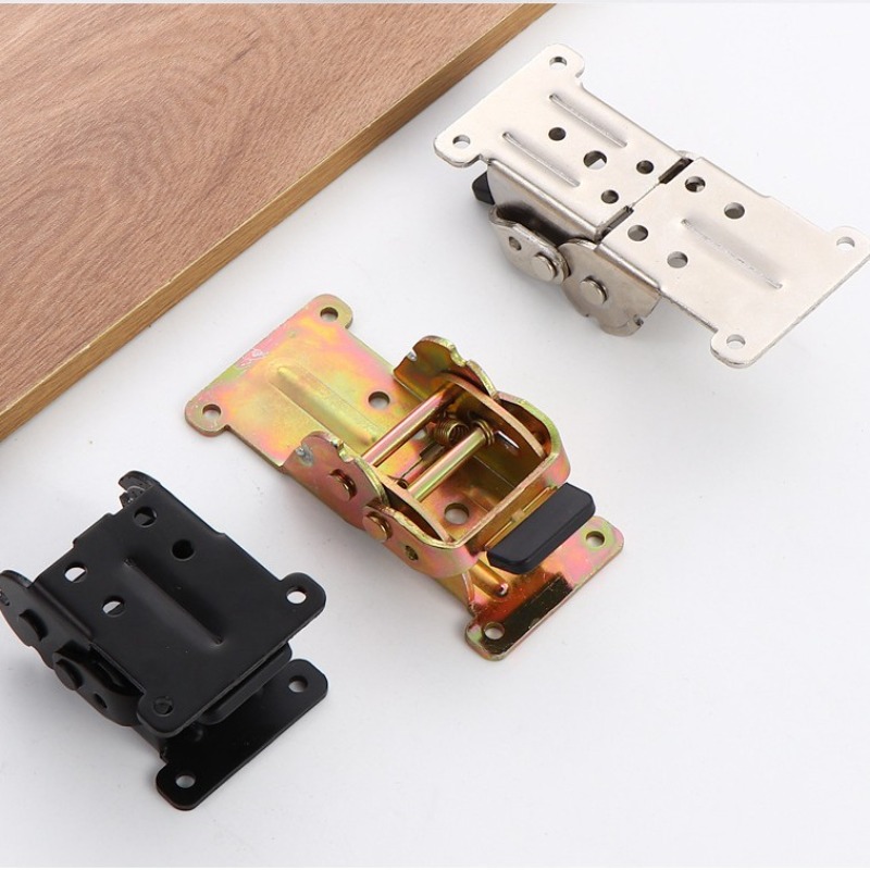 1個 180/90度折りたたみヒンジ セルフロック式テーブル - Furniture Hardware For Legs のレビューと価格