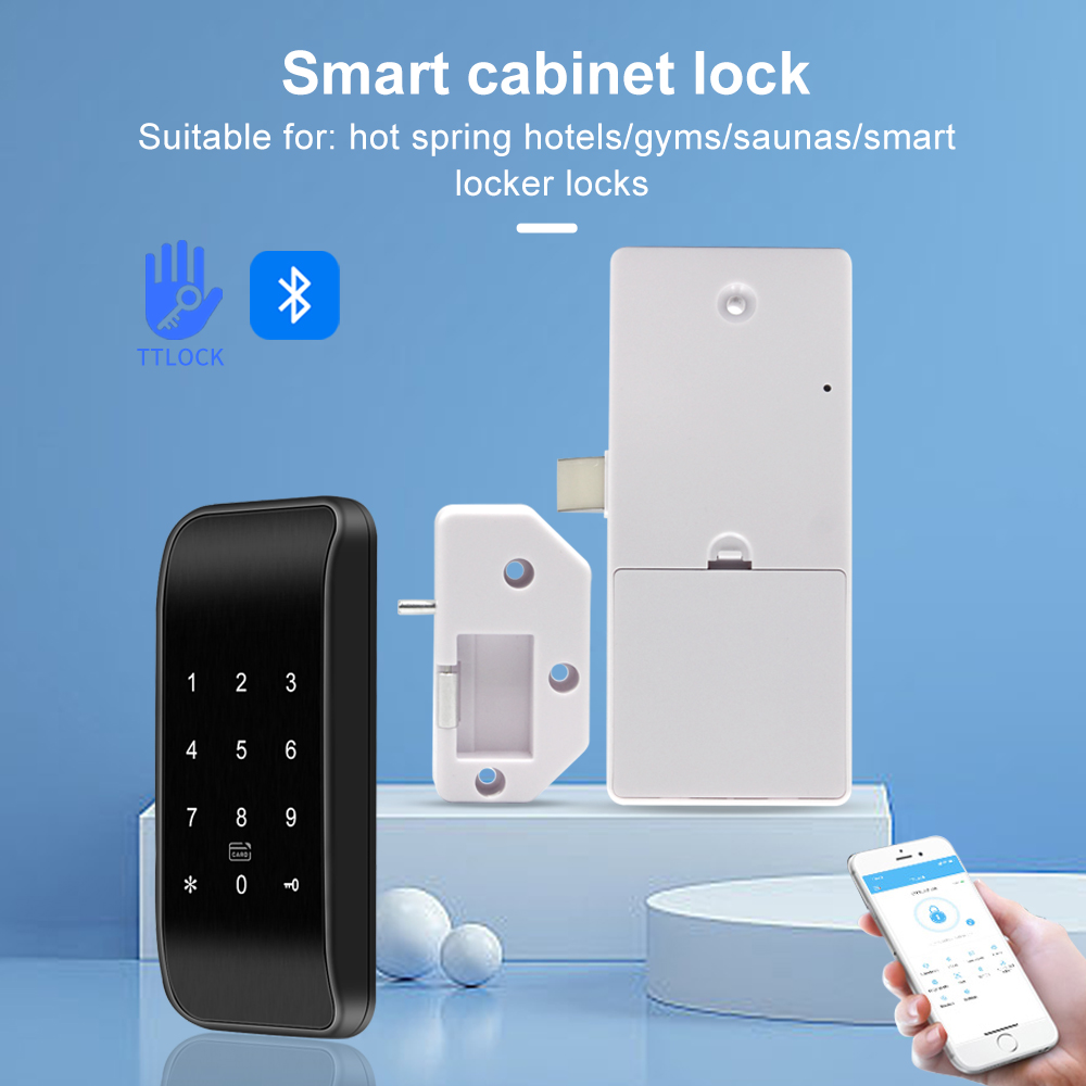 指紋付き引き出しロック,rfid家具ロック,bleキャビネッ - Furniture Hardware Latch のレビューと価格