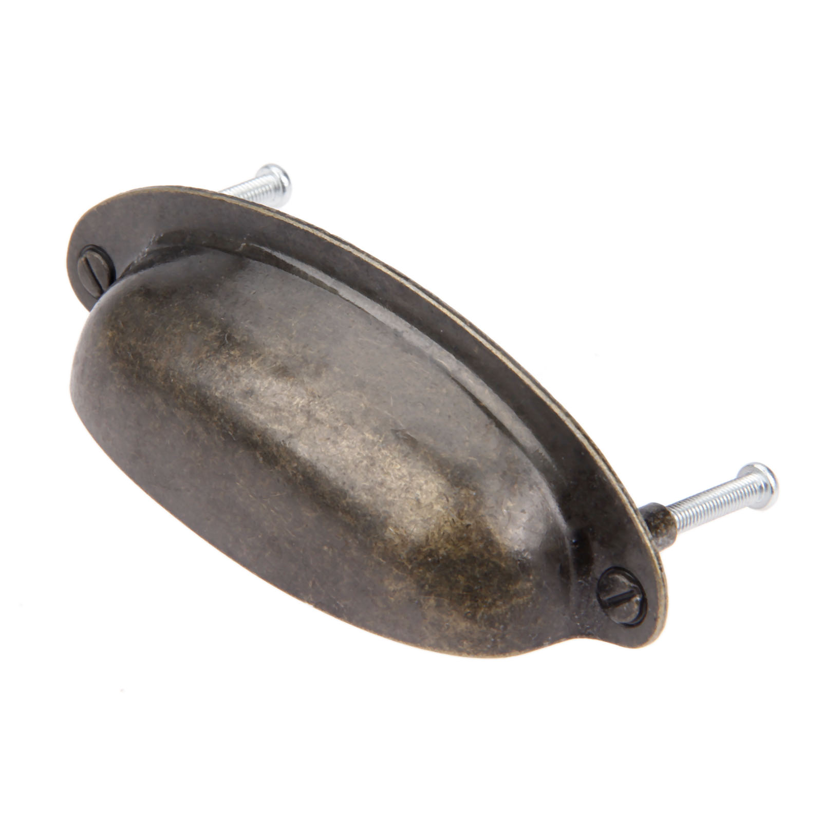 ヴィンテージシェルハンドル108x40mm,アンティークブロ - Vintage Furniture Hardware Pulls のレビューと価格