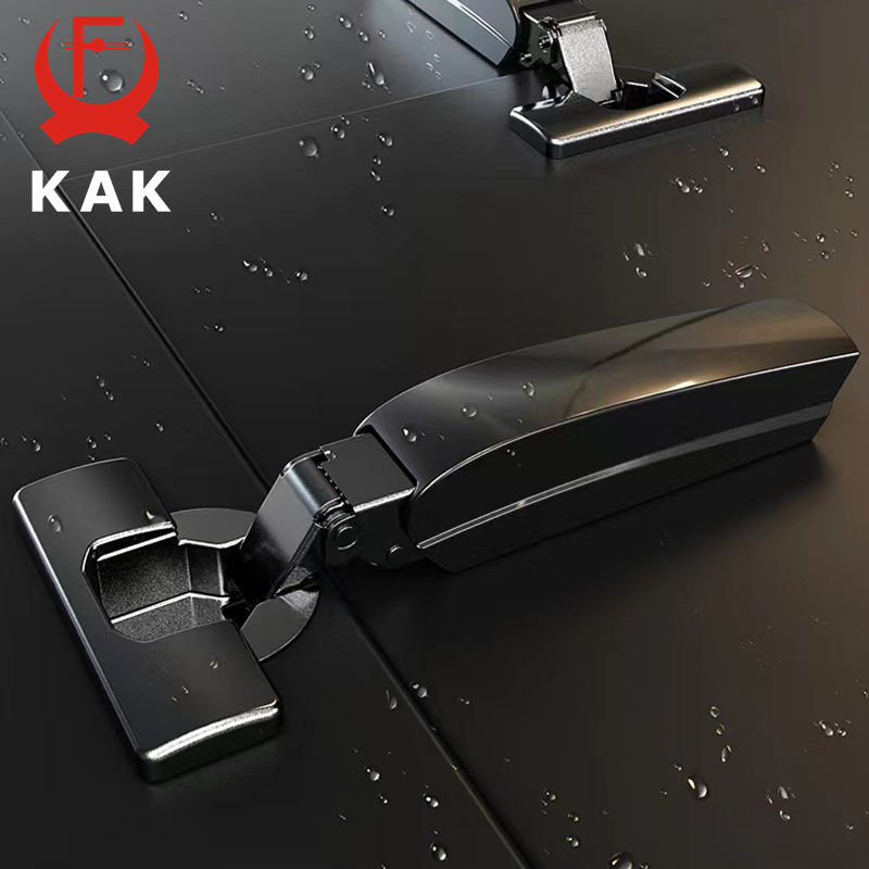 KAK 2 個隠し油圧キッチンヒンジ黒ソフトクロージングキャ - Furniture Hardware Black のレビューと価格