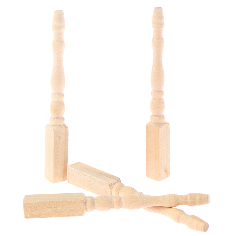 ● 4 ピース/セット 1:12 ドールハウスミニチュア D - Furniture Leg Set のレビューと価格
