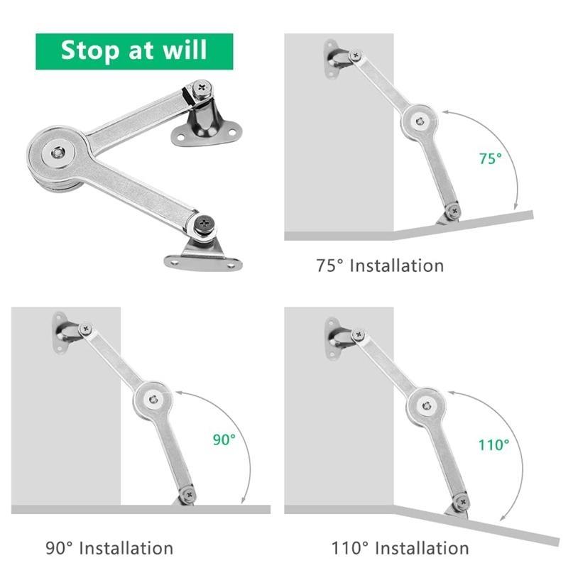 652F ヘビーデューティ蓋サポートヒンジ折りたたみおもちゃ - Soft Close Hinge のレビューと価格