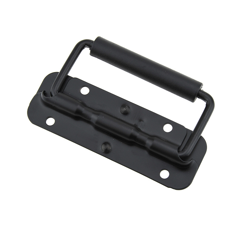 1 個黒荷物スプリングハンドル折りたたみハンドルツールボック - Furniture Hardware Black のレビューと価格