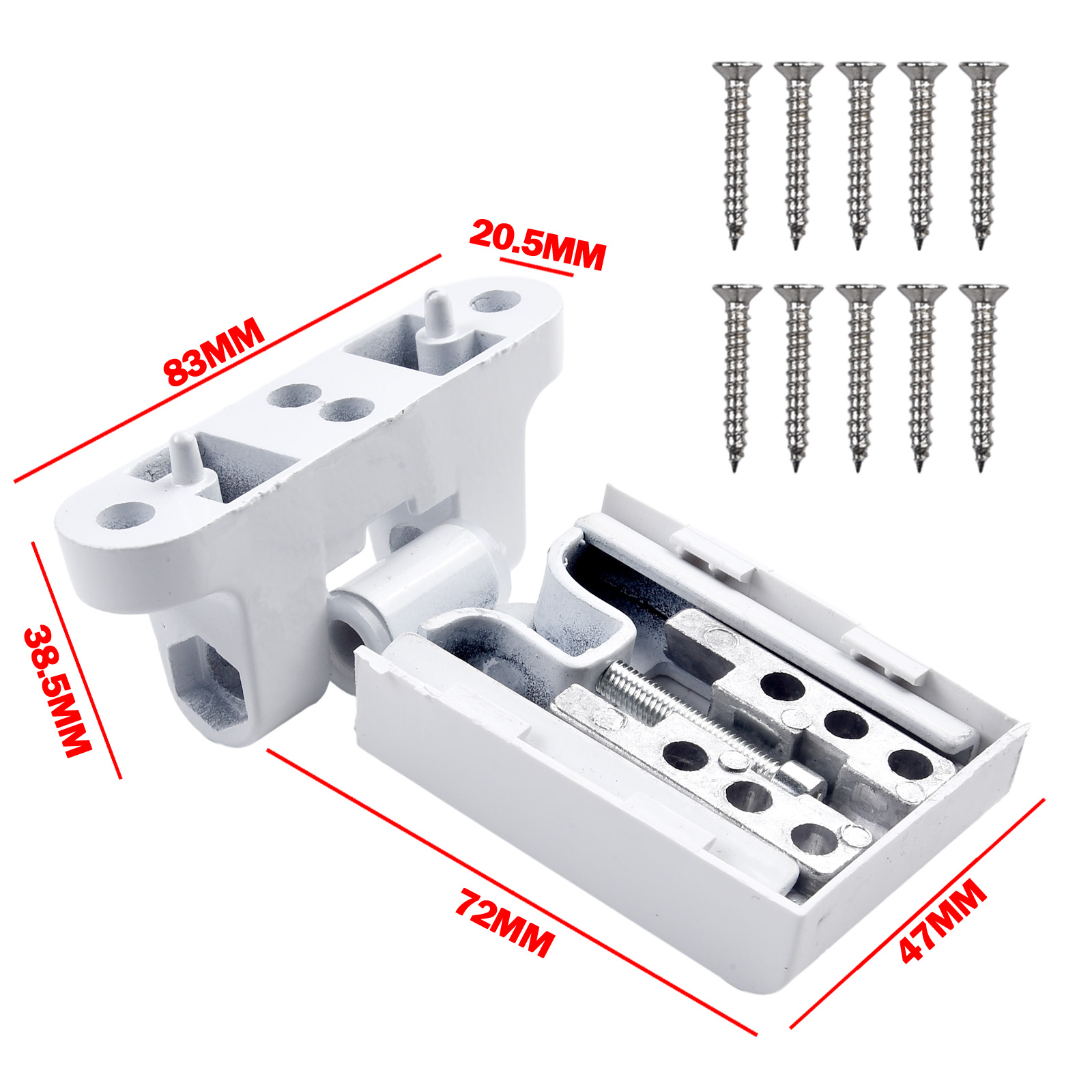 フランスのドアフラッグヒンジ,PVC,ウィンドウハードウェア - Soft Close Hinge のレビューと価格